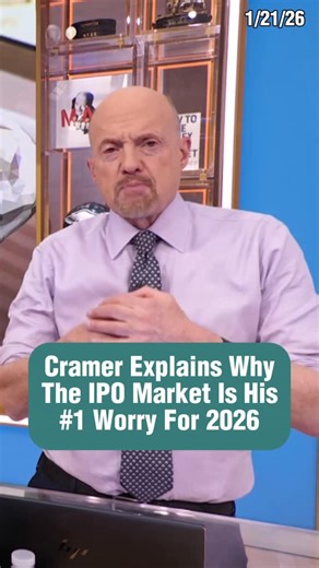 Mad Money on CNBC on Instagram: "@jimcramer explains how potential major IPOs like Databricks, SpaceX and Anthropic could overwhelm the overall market in 2026."