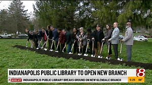 1.5K views · 38 reactions | The Indianapolis Public Library broke ground April 21, 2022, on a new Glendale library. It's projected to open in summer 2023. | WISH-TV | Facebook