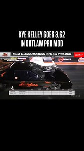 31K views · 19K reactions | Kye Kelley throws down the gauntlet in Outlaw Pro Mod, running a 3.62 in the final round of qualifying. #flodragracing #snowbirdoutlawnationals | FloDragRacing | Facebook