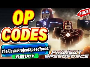 ALL NEW *SECRET* CODES in THE FLASH PROJECT SPEEDFORCE CODES 2024 (The Flash Project Speedforce)