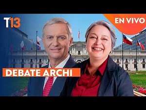 EN VIVO: Debate presidencial ARCHI segunda vuelta, José Antonio Kast frente a Jeannette Jara