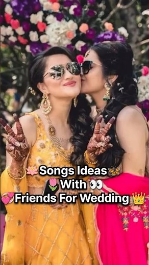 Songs Ideas With Friends For Wedding👑🖇🎀 | Best Wedding Dance Songs With Friends | Shaadi Special