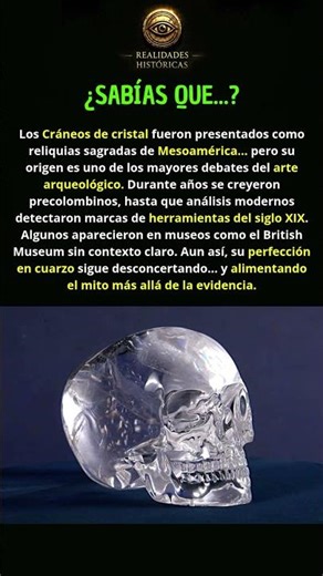 💀 ¿Son reales los Cráneos de Cristal? El mayor misterio arqueológico
