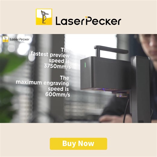 Meet LP2! Affordable laser engraver for multi-angle, fast results anywhere! | LaserPecker Global