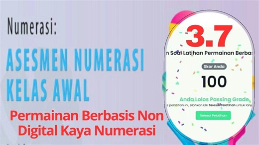 Apa Implementasi Guru Non-Matematika Membelajarkan Numerasi? Jawaban Modul 3.7 Permainan Non Digital - Tribunnewsmaker.com
