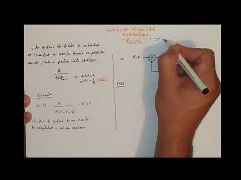 Critère de stabilité de Routh