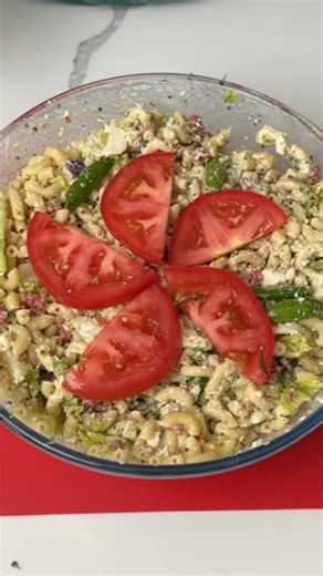 This easy pasta salad is my go-to for every occasion