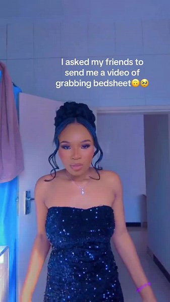 Creative Bed Sheet Grabbing Challenge with Friends