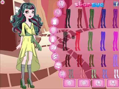 Girl games: Ever After High Cupid Dress-Up