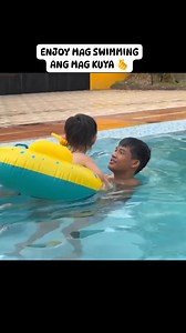 735K views · 10K reactions | ENJOY MAG SWIMMING ANG MAG KUYA Baby...