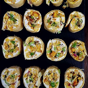 Tandoori Paneer Pinwheels