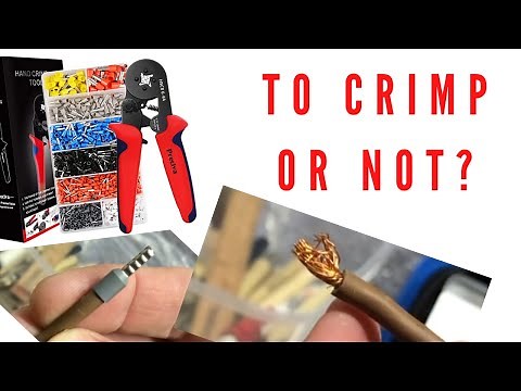Electrical Boot Lace Crimping / Ferrules "To Crimp or Not to Crimp?"