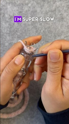 Knitting Nancy - French Knitting tips #knittingtips #shorts