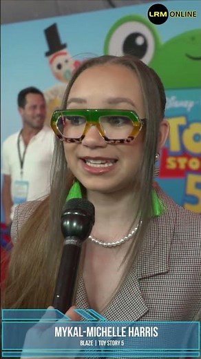 Mykal-Michelle Harris Happy To Be At Toy Story 5 Premiere