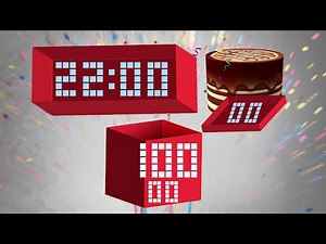 BCG 22 Minutes Countdown (Birthday with Percent) Remix Happy Birthday Theme of BCG