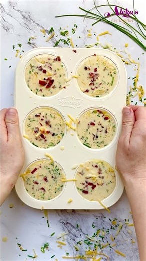 Egg Bites Without Cottage Cheese — Easy Make-Ahead Breakfast #recipe #easyrecipe