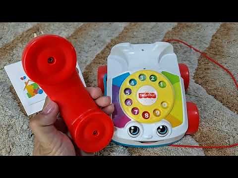 Fisher-Price Toddler Pull Toy Chatter Telephone