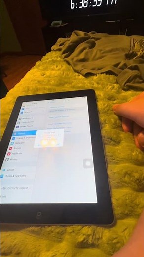 How to factory reset a iPad