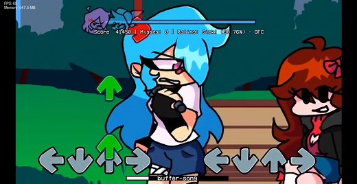 FNF vs NuSky : [Buffer Song] Esta me gusto mucho :> #modfnf #fnf #bbpanzu #vssky #skyfnf #fangirl