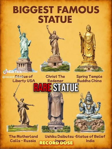 Explore the World's Most Famous Statues