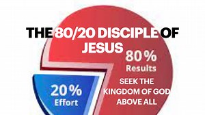 The 80/20 Disciple Of Jesus