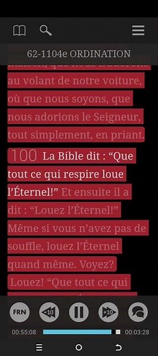 Prédication du prophète William Marrion Branham