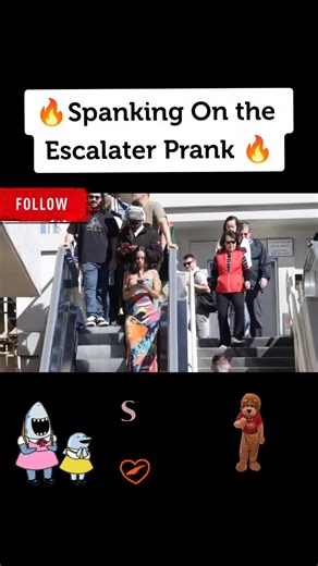 🔥Spanking On the Escalater Prank 🔥 #prank #spankingprank #girlprank #prankit #slapit #slapprank #funnyprank #funny #slapinass #prankviral