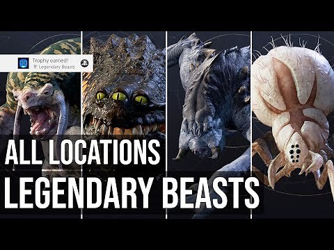 Legendary Beasts Trophy (Defeat Four Mysterious Creatures) - Star Wars Jedi Fallen Order