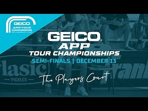 The Players Court | Day 3 | The 2025 GEICO APP Tour Championships | December 13