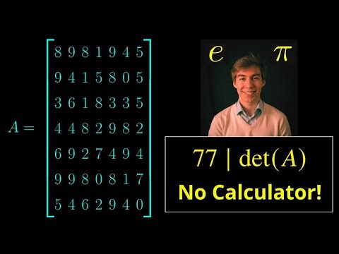 Unique Linear Algebra Challenge! | Prove That 77 divides the Determinant of This Matrix