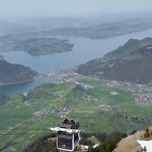 1.5M views · 70K reactions | This rooftop cable car through Switzerland looks stunning  | UNILAD Adventure | Facebook