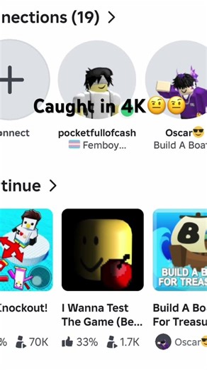 POV: u open Roblox and see what ur friends are playing💀💀