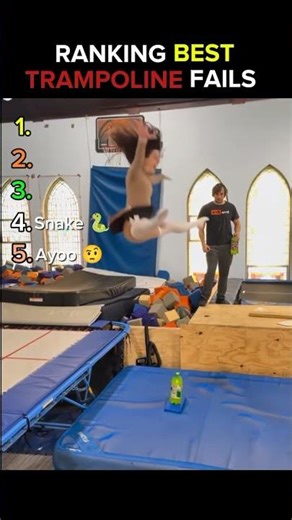 Top 5 Best Trampoline Fails #1 Will Shock You 😲 #foryou #epicfails #trampoline #ranking #top5 #viral