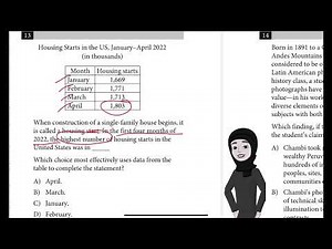 Sat practice test 8 Question 13 module 1 Reading & Writing