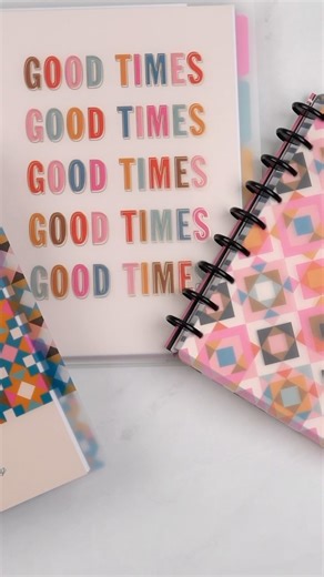 4.2K views · 93 reactions | Plans + Notes. Simple name. Major game changer! It’s the perfect combo of planner AND notebook.  +  Use the dividers to create sections that work for your lifestyle. And have you SEEN these cute covers??朗 #happyplanner #amazonfinds #amazonmusthaves | The Happy Planner | Facebook