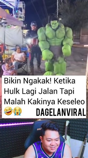 Dagelanviral on Instagram: "Dua kata lucu *HULK KESELEO" 🤣🤣 . . . Credit Tiktok [ @y.dudh ]"