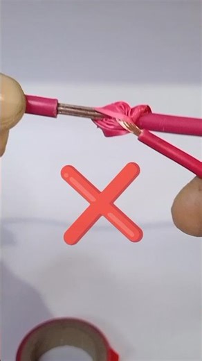 perfect Wire splicing technique #shortvideos#tipsandtricks#diy#short#shorts#viralvideo#trending