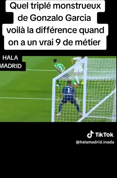 Gonzalo Garcia Brille avec un Triplé au Real Madrid