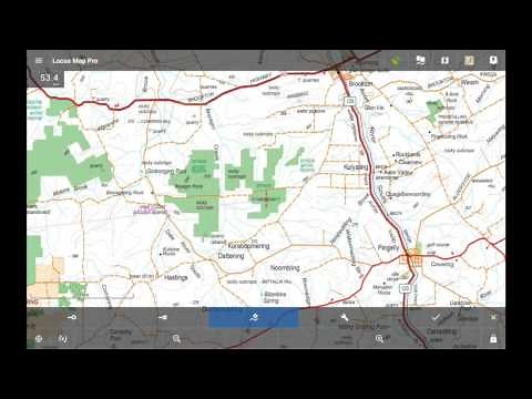 Locus map route creation