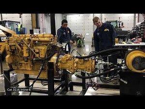 Caterpillar 3116, C15, and 3516 Diesel Engines at Lake Area Tech