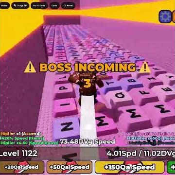 OMG I Became The Boss😱+1 Speed Escape Keyboards 💕 #roblox