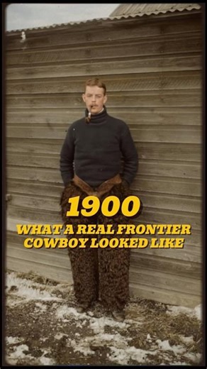 What a Real Frontier Cowboy Looked Like, 1900 – Archival Restored Footage