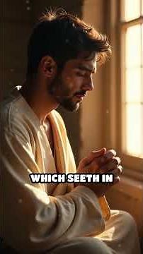 Bible Reading: Matthew 6 (KJV) | Jesus Teaches Prayer, Faith, and Trust in God