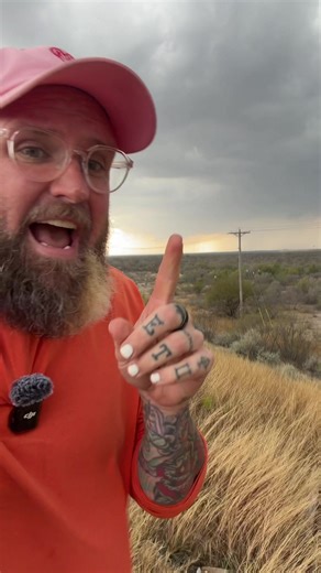 Severe Storm Crossing into the US from Mexico