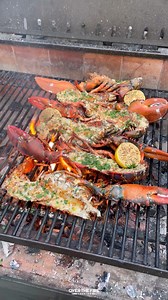 740K views · 10K reactions | Grilled Garlic Butter Lobster is truly...