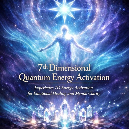 7D Quantum Energy Emotional Healing Activation - Etsy