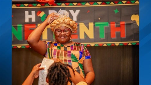 Pine Bluff girl shines as Miss Stuttgart Juneteenth 2025