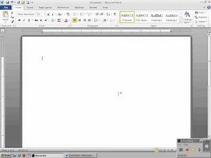 Setting Up MLA Formatting and Font with Microsoft Word 2010