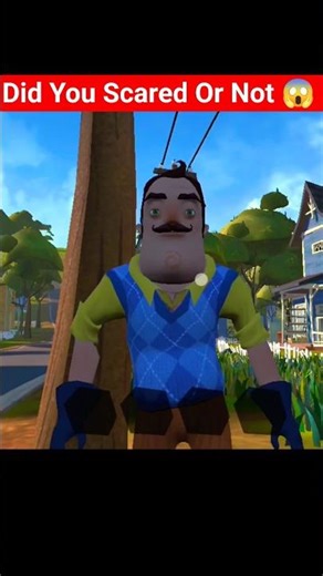 This Scared Me BAD 😱 | Hello Neighbor Sudden Catch #shorts
