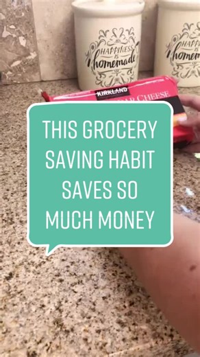 This grocery saving habit helped me save a lot of money! #groceries #groceryshopping #grocerytok #groceryhack #grocerysavings #grocerysavinghack #mealplan #mealprep #batchcook #foodprep #cheese #shreddedcheese #costco #money #moneytok #moneysavingtips